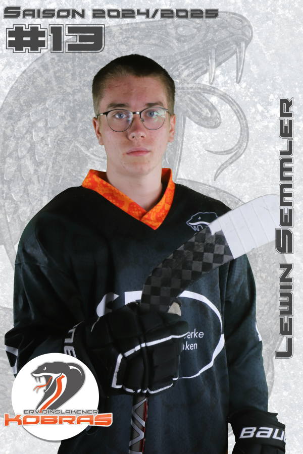 Player Card   2024 25   13   Lewin Semmler